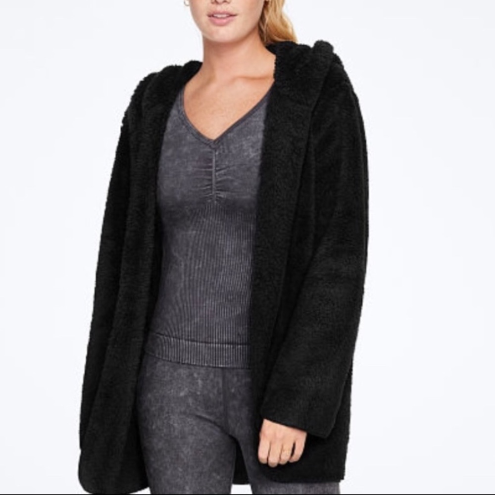 Victoria’s Secret Teddy Cardigan Oversized New